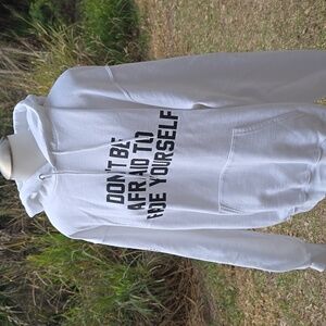 Champion Eco Authentic Hoodie - 'Don't Be Afraid to Fade Yourself'